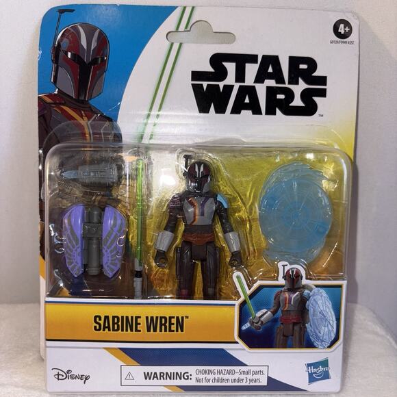 Star Wars Sabine Wren 4” Action Figure by Hasbro 2024 NEW in Box - Picture 1 of 5